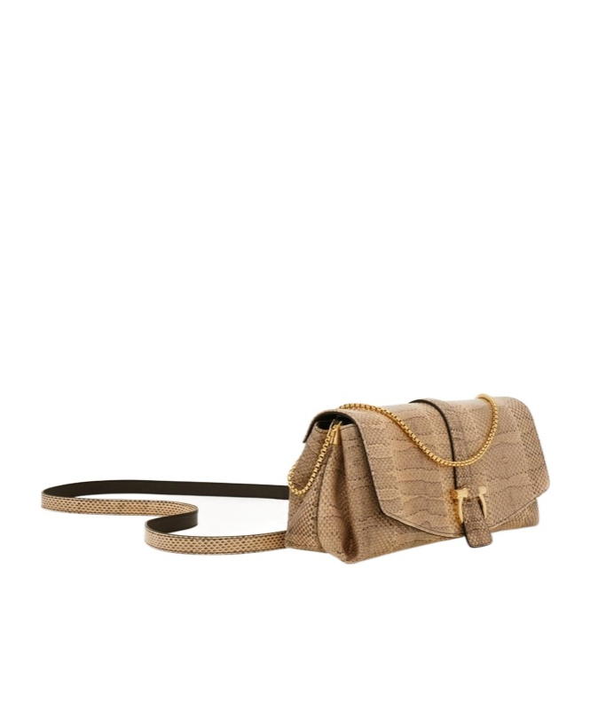 Ferragamo Front Flap Crossbody Bag (s) In Gray