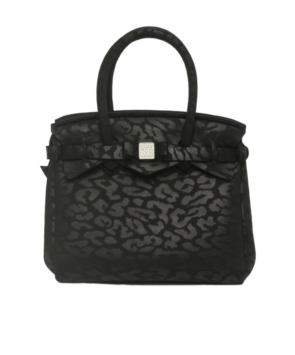 Save My Bag Bow Handbag In Black