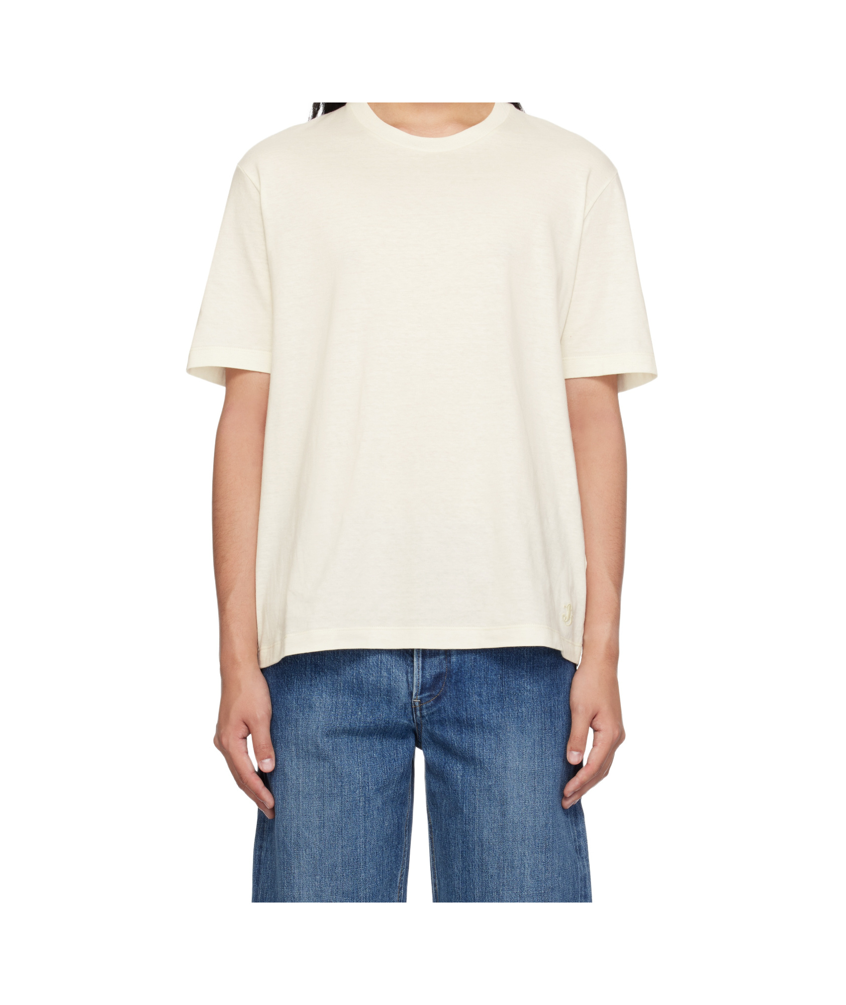 Jil Sander Short-sleeved T-shirt In White