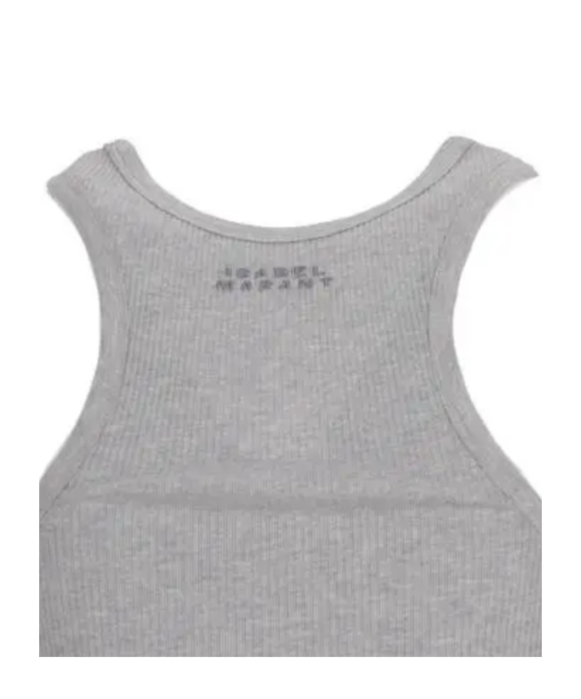 Isabel Marant Sleeveless Vest In Gray