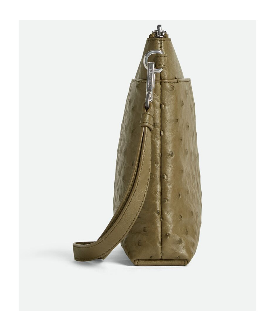 Bottega Veneta Prism Clutch In Green-haired