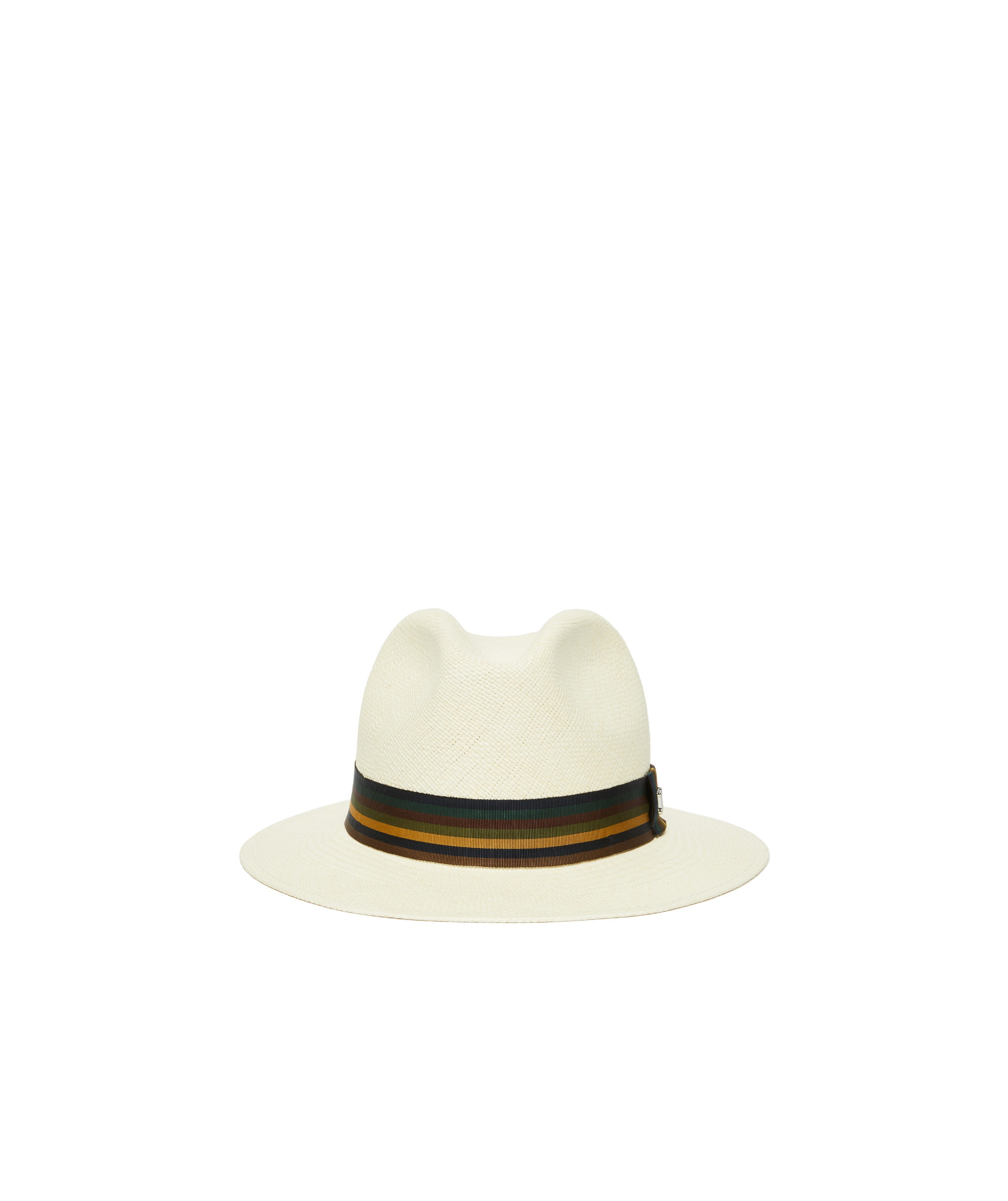 Max Mara Rodesia Straw Panama Hat In Ivory