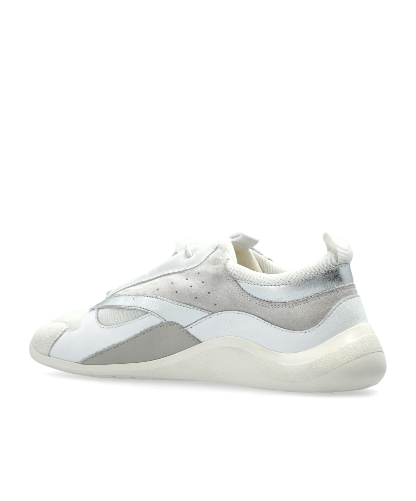 Vic Matie Round Head Low-cut Sneakers In White