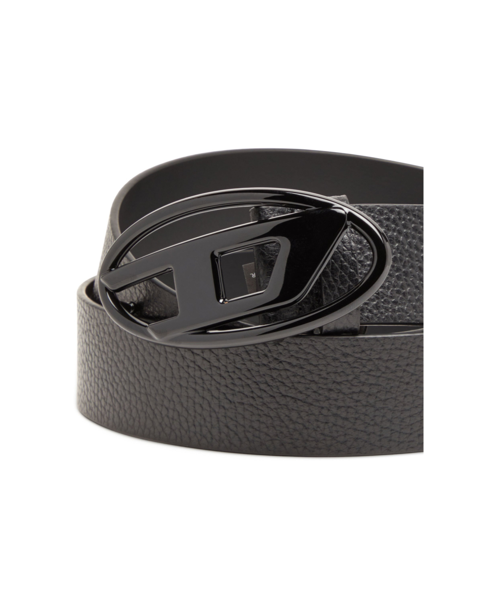 Diesel Oval D Logo B-1dr Accessories In Black