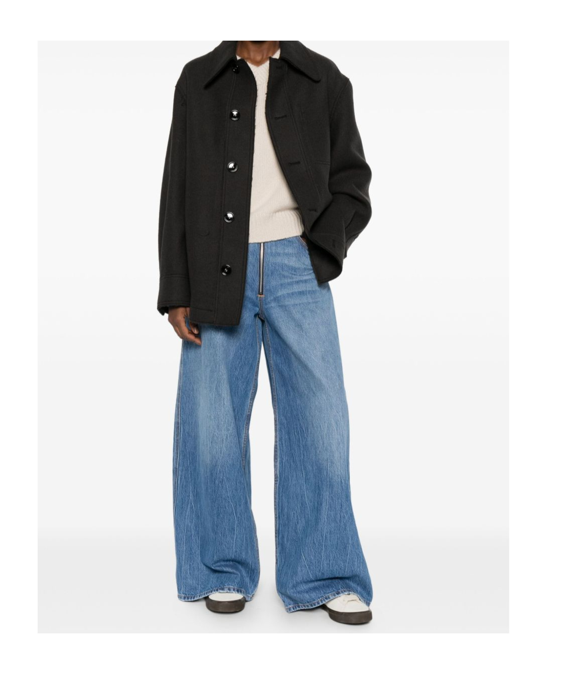 Ami Alexandre Mattiussi Ami Paris Wool Shirt Jacket In Black