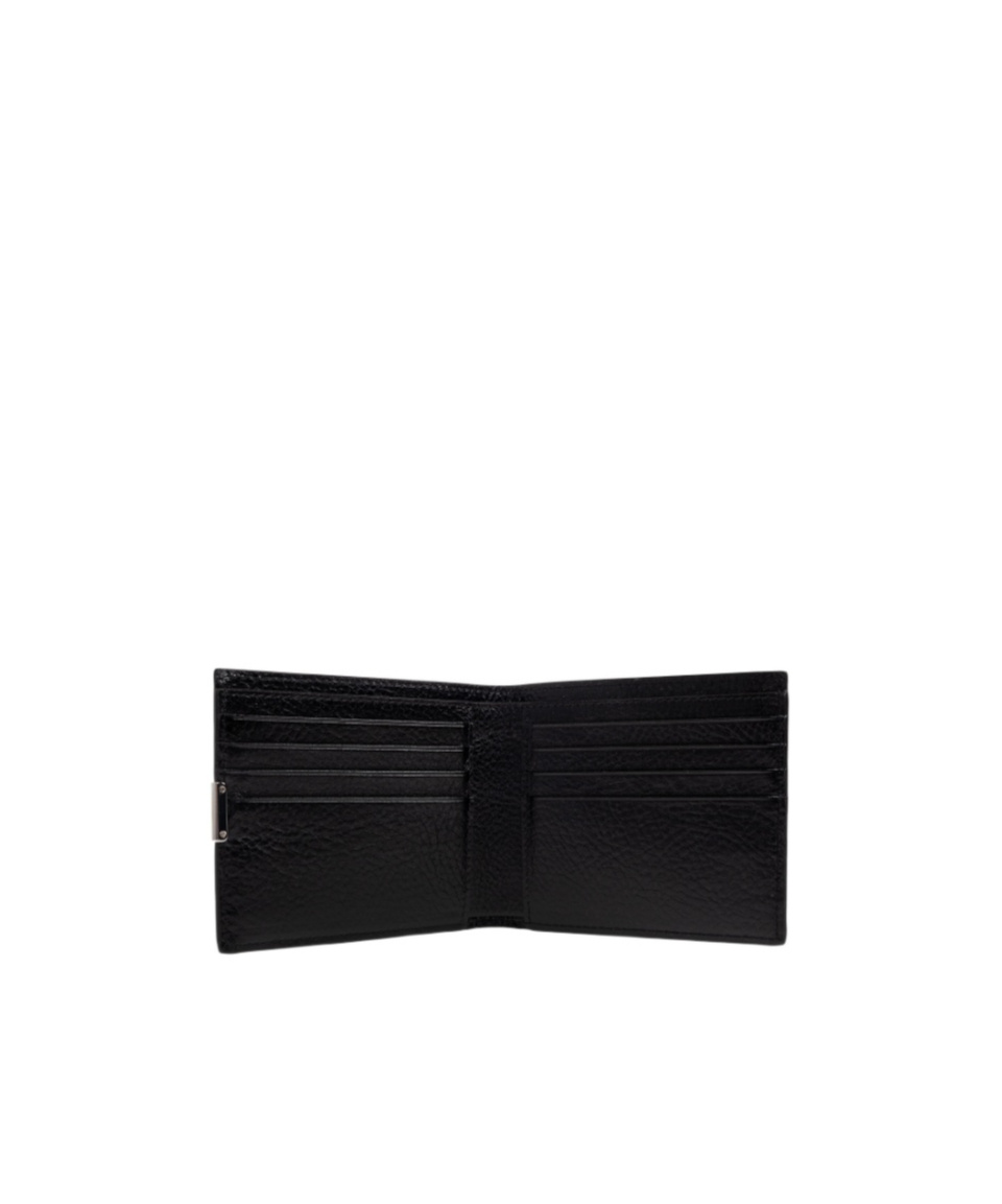 Lemaire Leather Wallet In Black