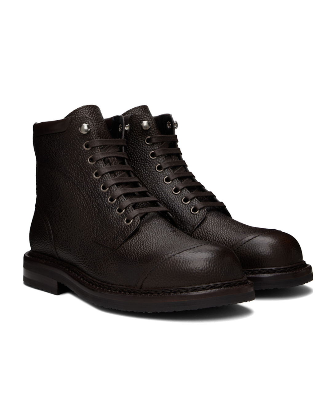 Bally Brown Nedward Boots In Black