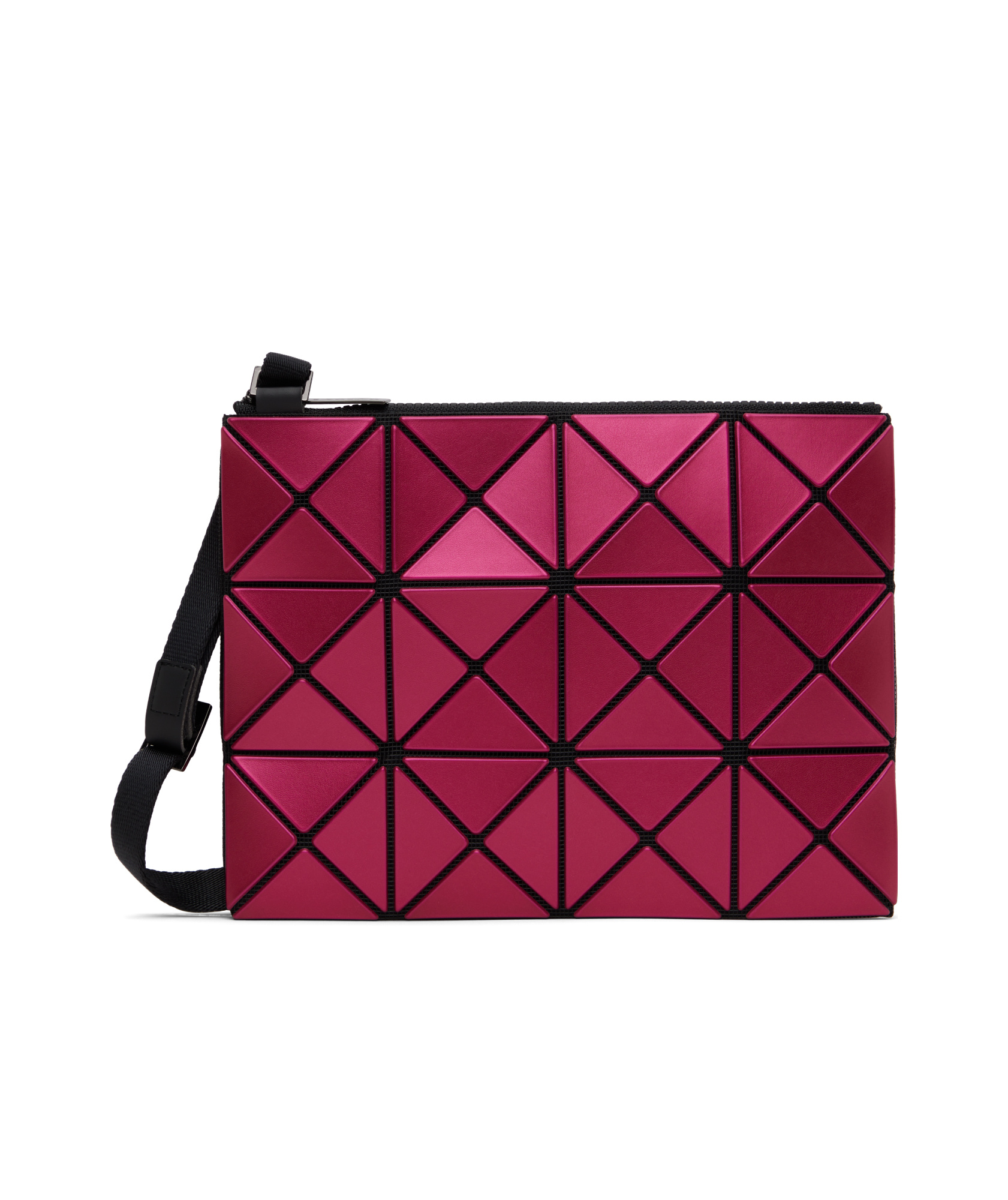 Bao Bao Issey Miyake Pink Lucent Metallic Bag In Red