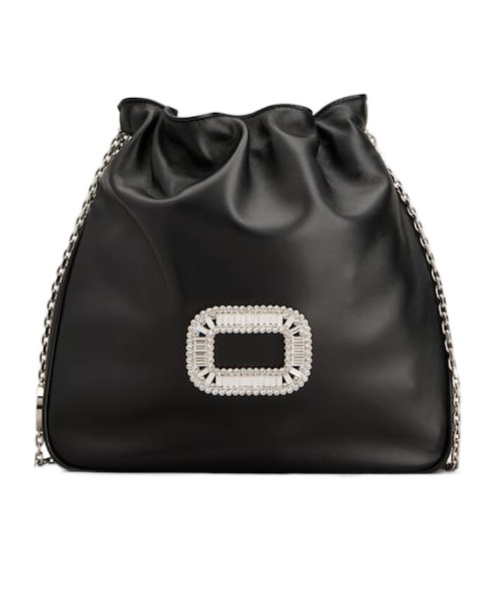 Roger Vivier Pilgrim Crystal Mini Clutch