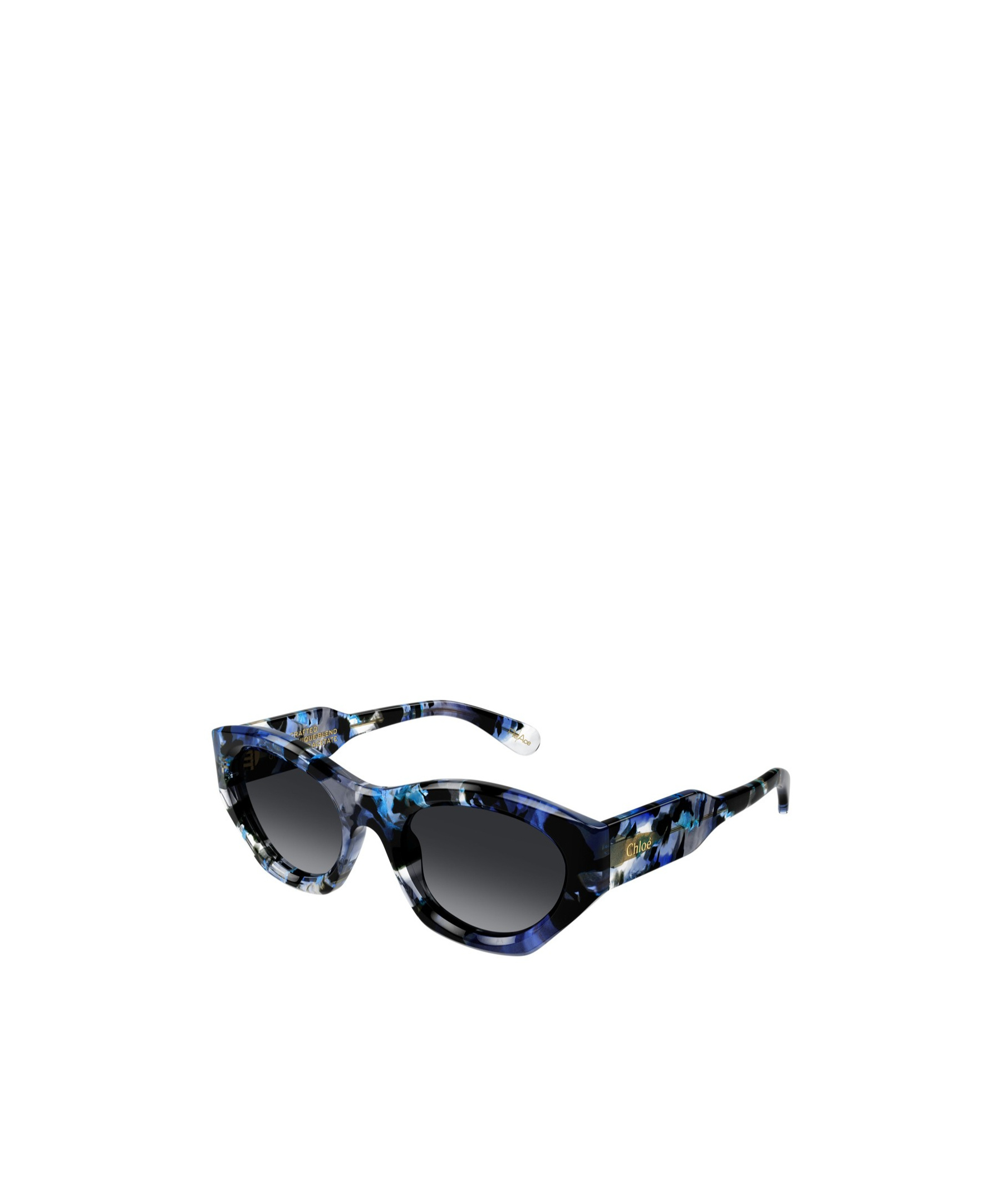 Chloé Logo Sunglasses In Black