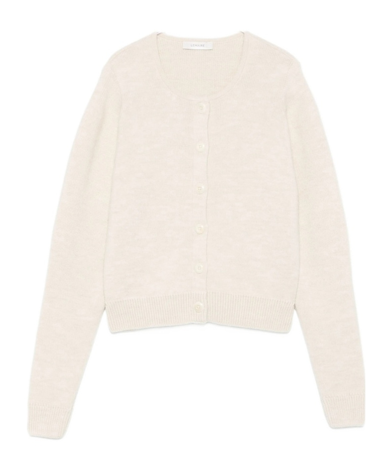 Lemaire Button-front Cardigan In Neutral