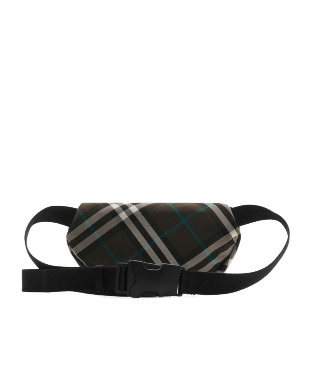 Burberry Small Check Pattern Belt Bag In Snug