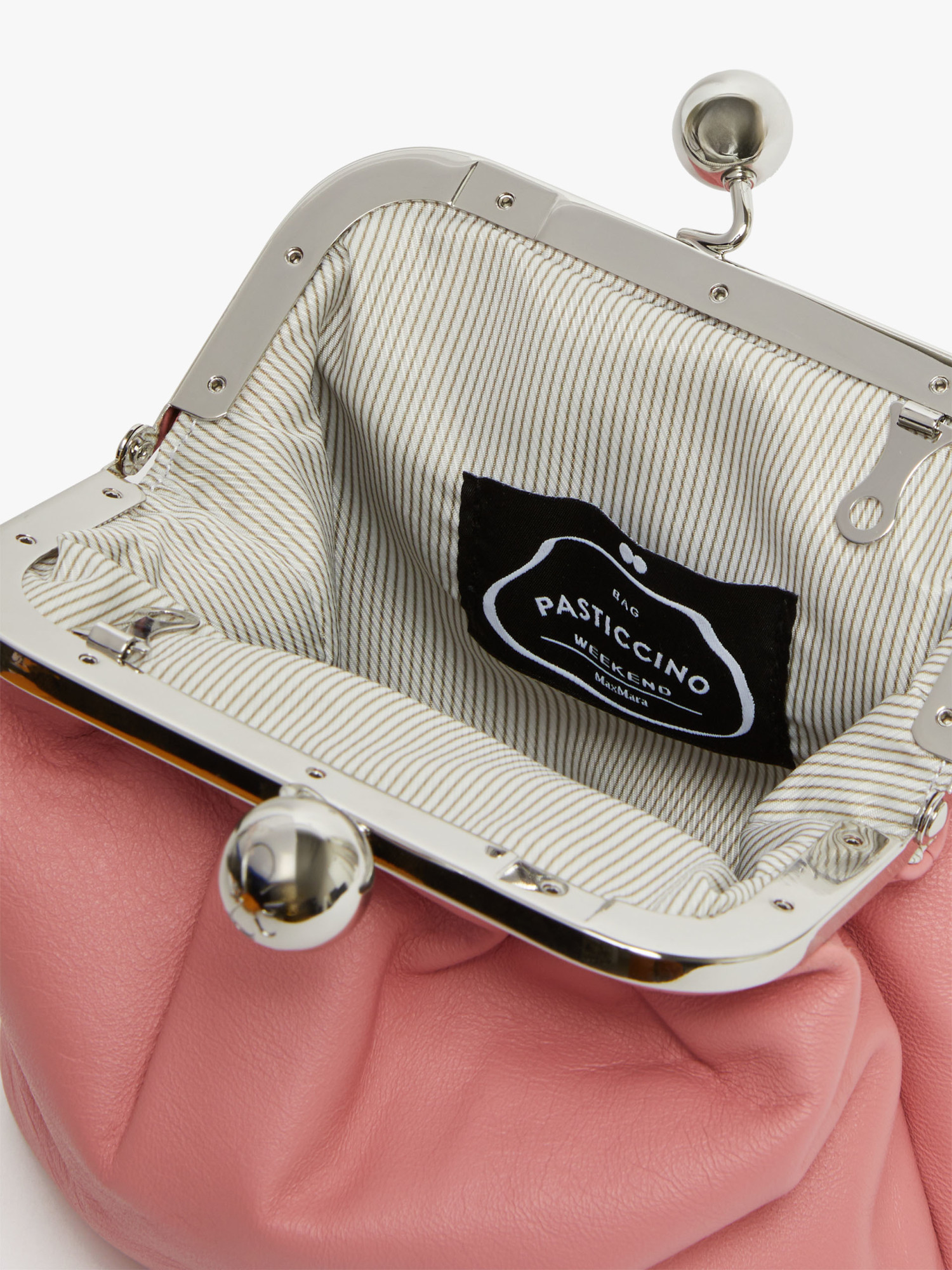 Weekend Max Mara Pasticcino Logo Cross-body In Pink