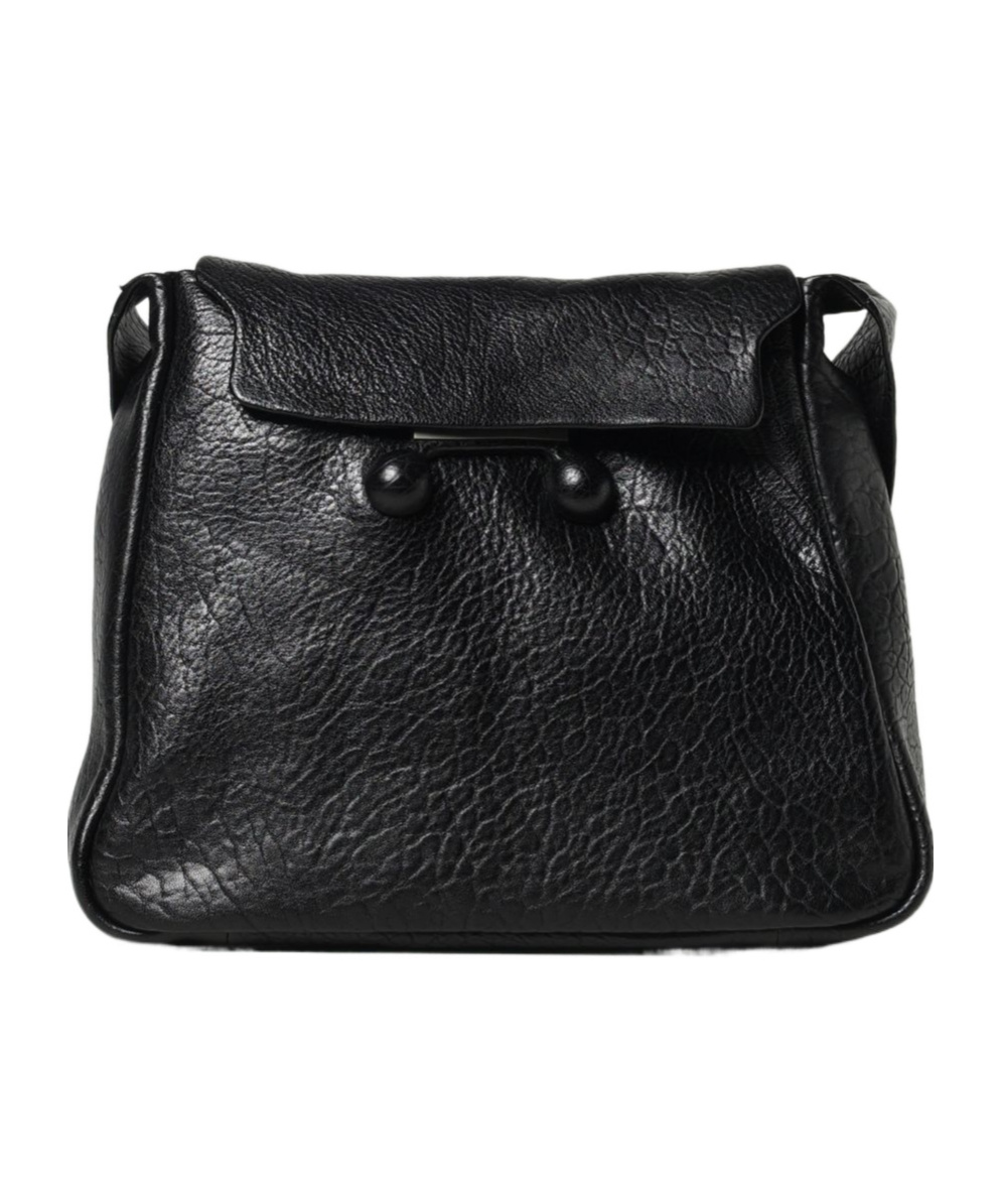 Shop Marni Flip Shoulder Bag In Black