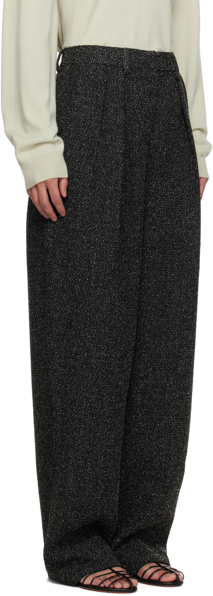Proenza Schouler White Label Eleanor Trousers In Black