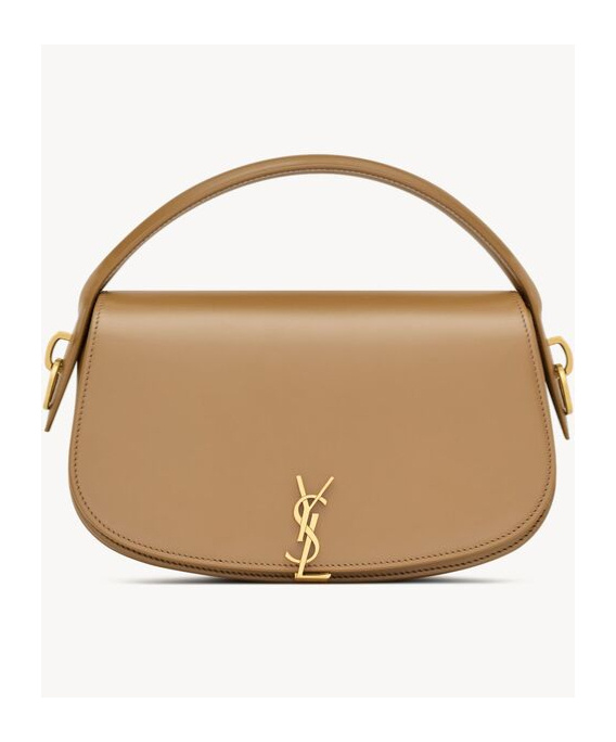Saint Laurent Voltaire Shoulder Bag In Nude