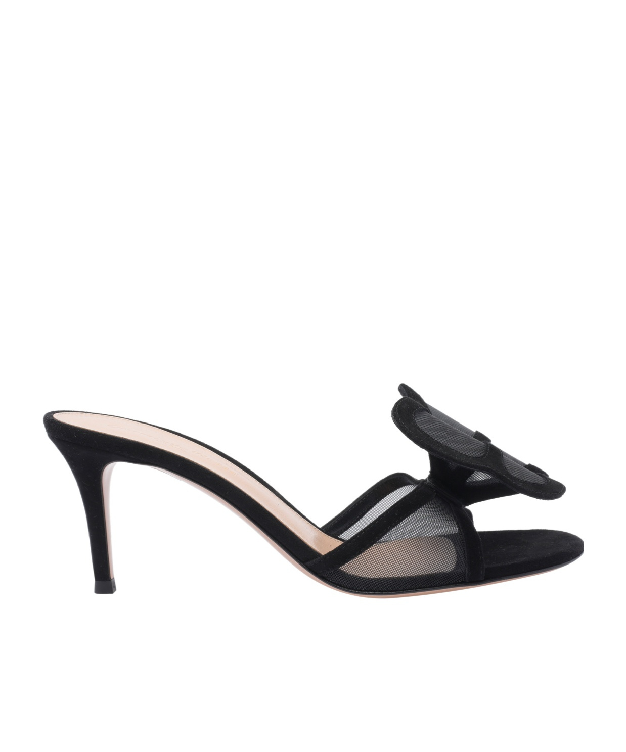 Gianvito Rossi Open Toe High Heel Sandals In Black