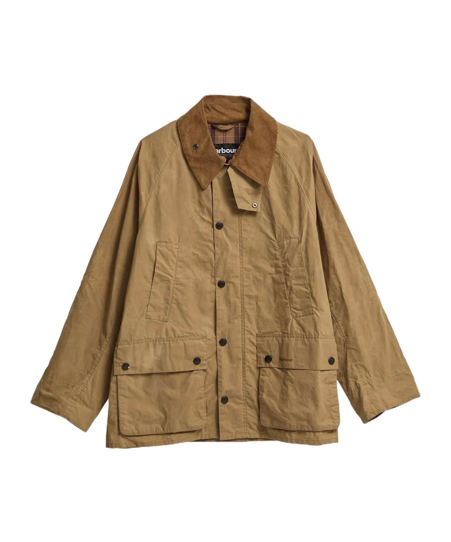 BARBOUR OVERSIZED BEDALE CASUAL JACKET