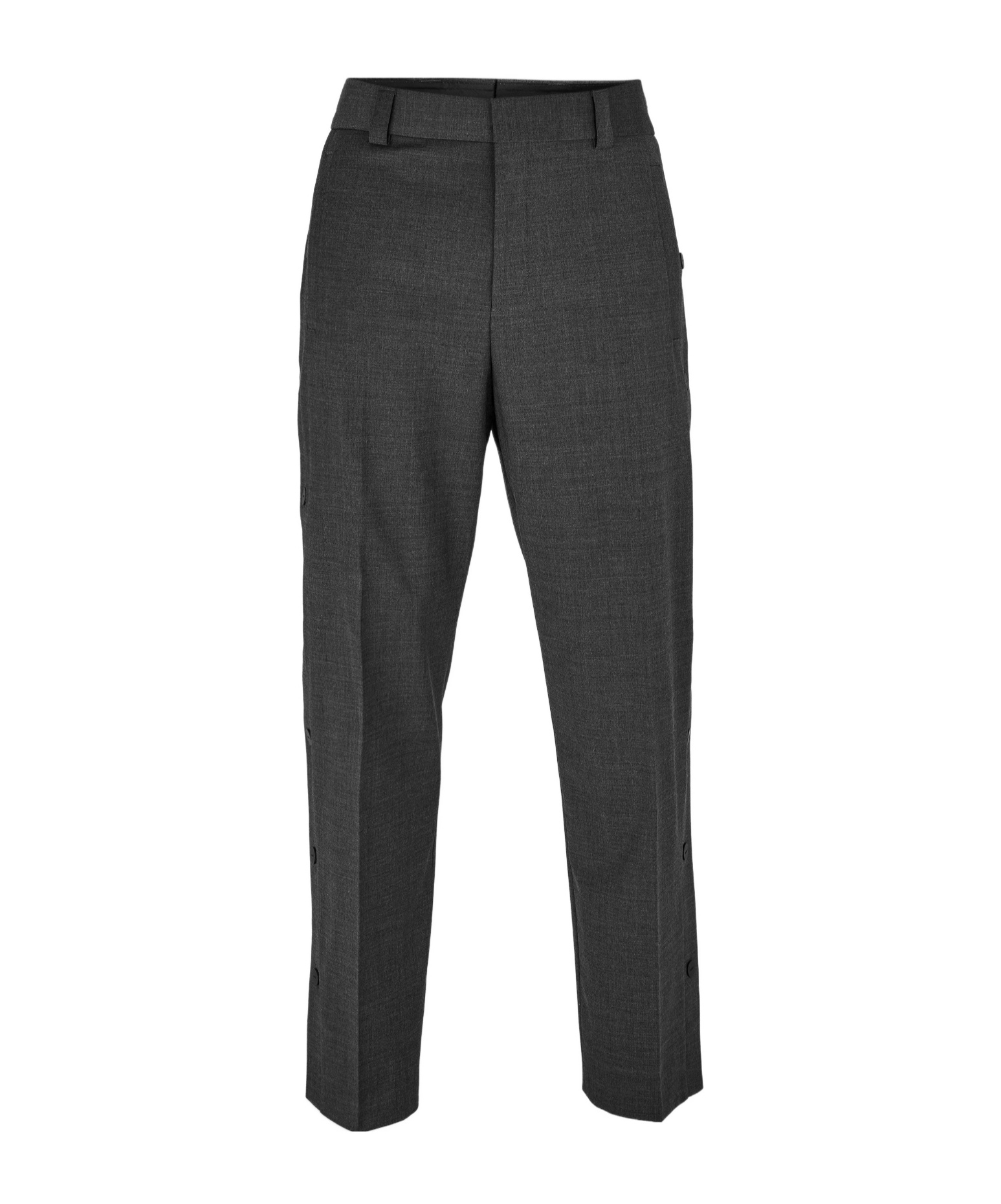 Hugo Boss Check Suit Trousers In Grey