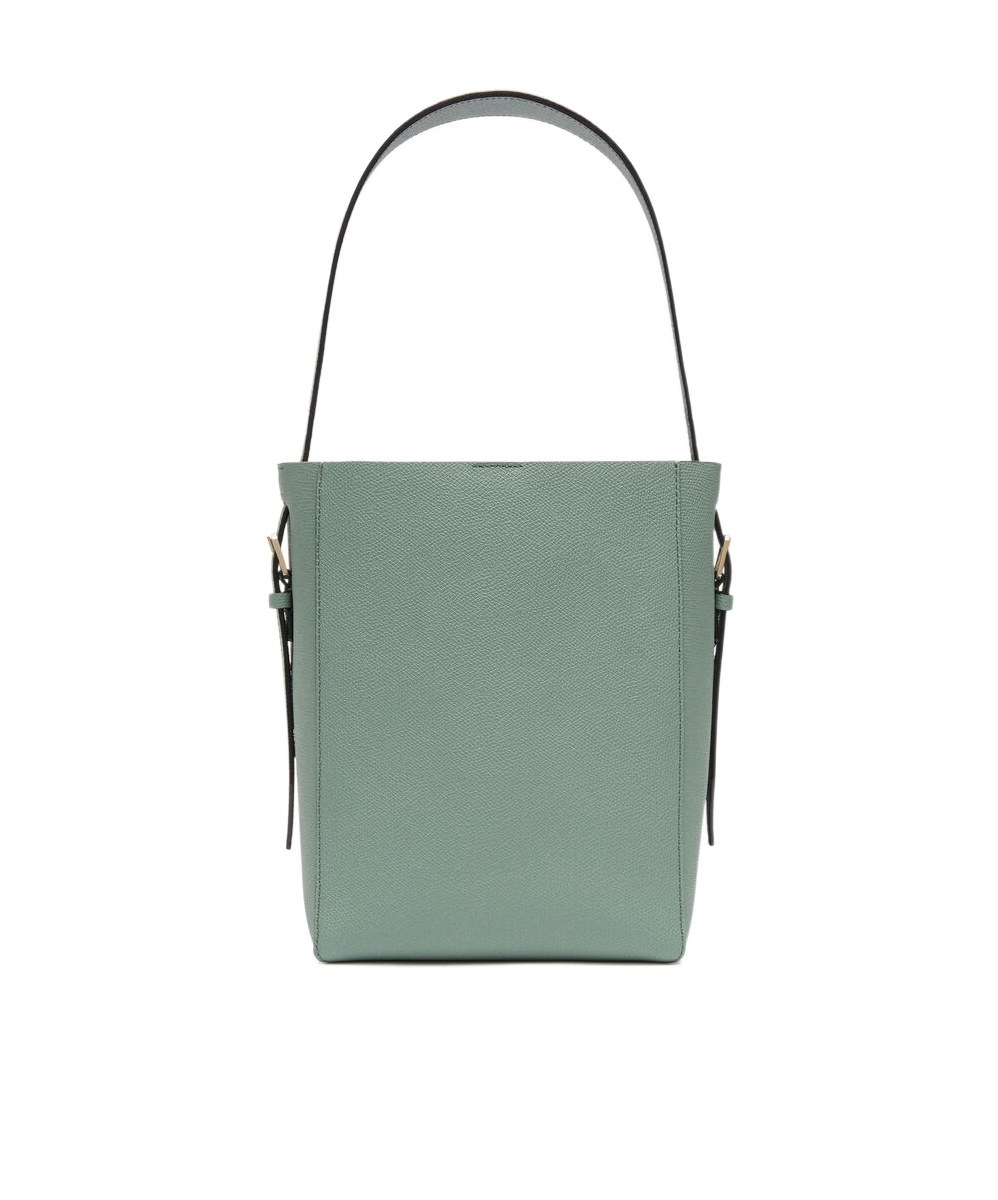 VALEXTRA VALEXTRA OPEN TOP MINI BUCKET BAG