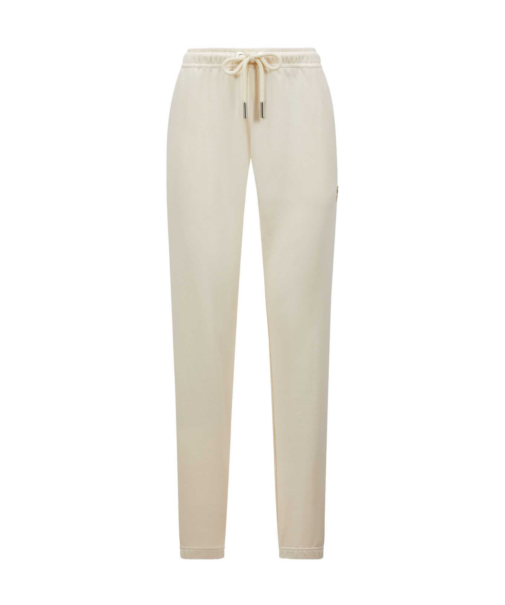 MONCLER LOGO PATCH COTTON TRACKPANTS