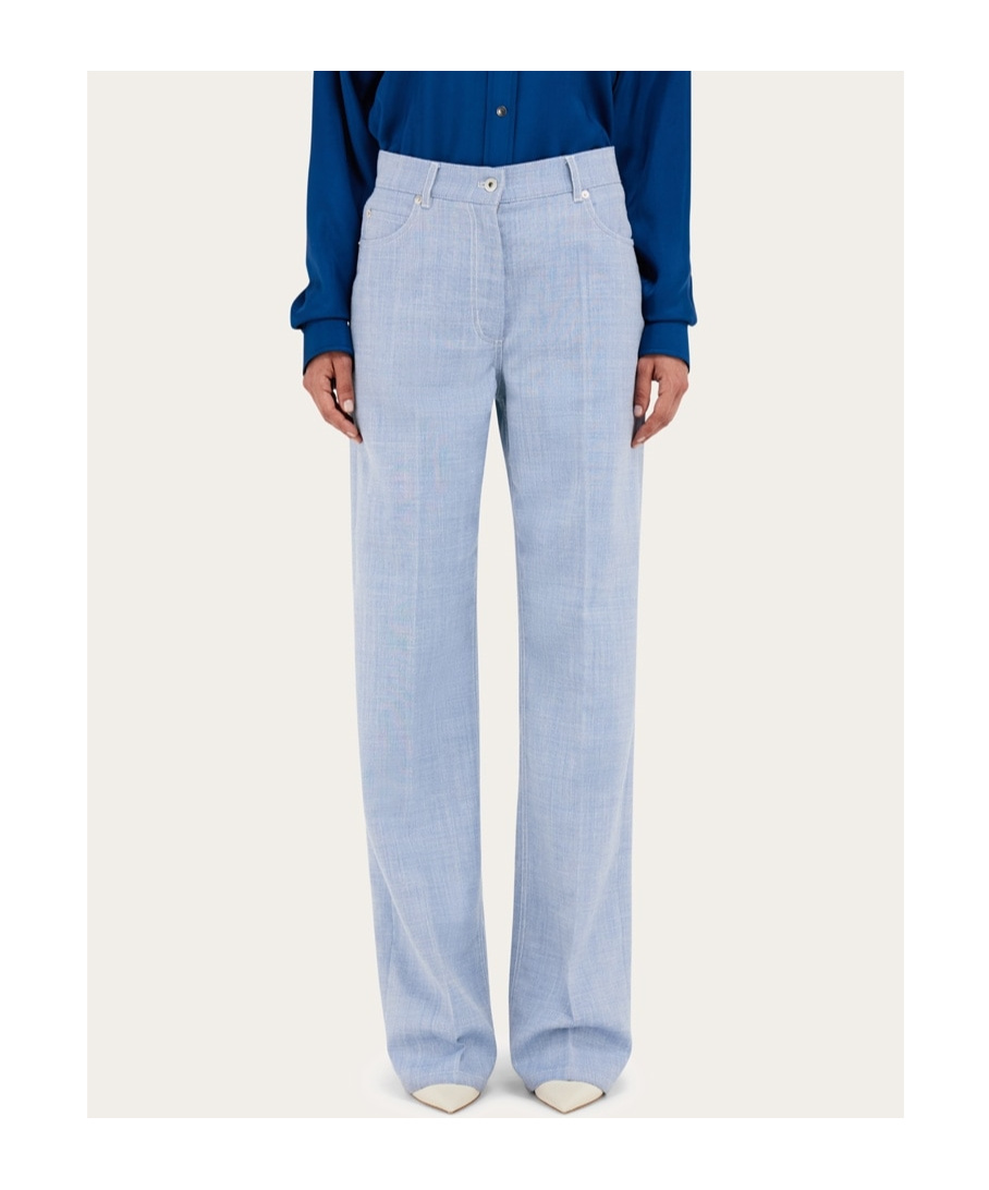 FERRAGAMO FIVE-POCKET PANTS