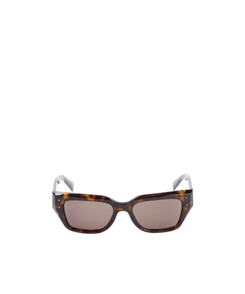 Dolce & Gabbana Sunglasses Acetate Metal Rivets In Nude
