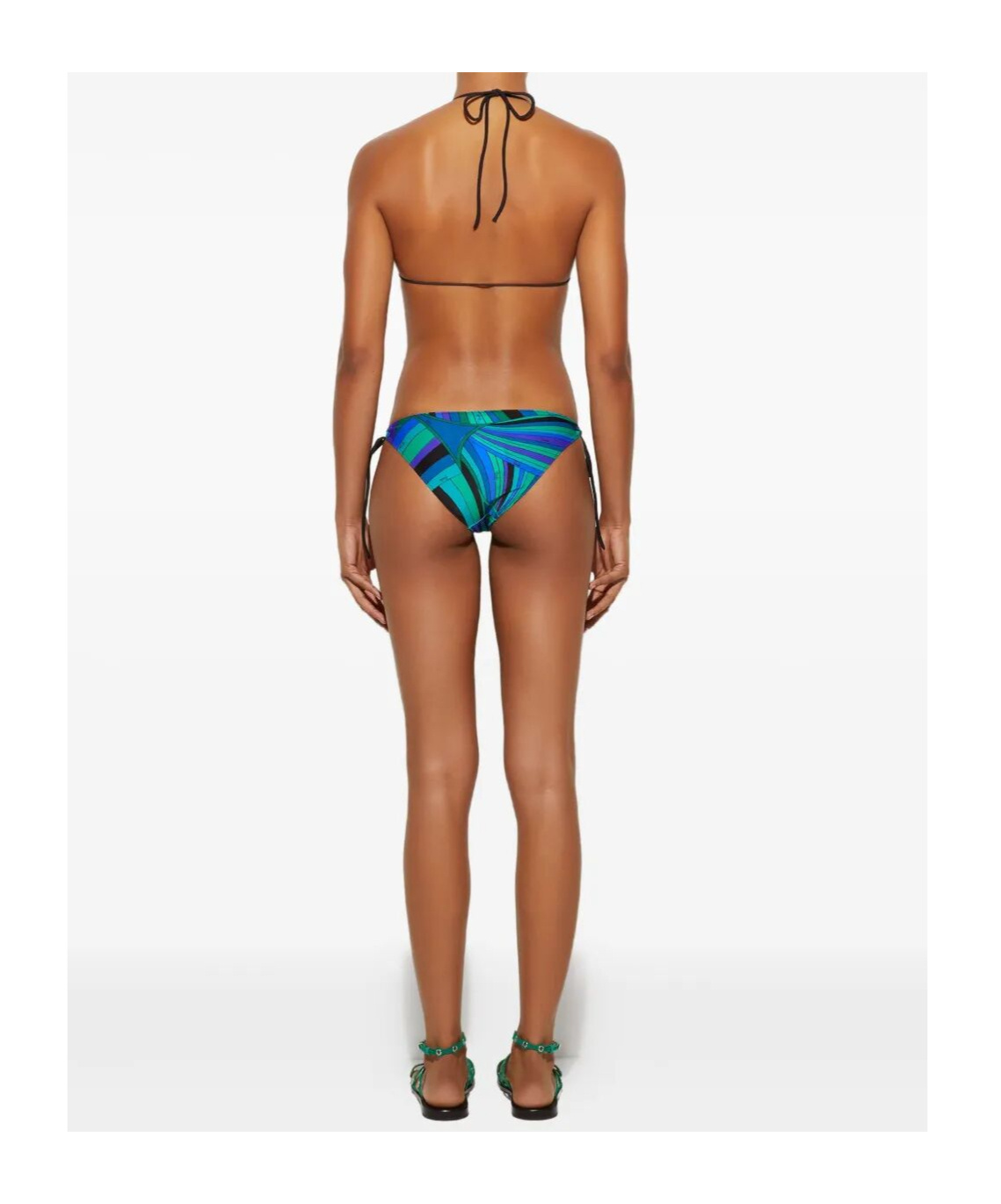 Pucci Iride-print Bikini Bottom In Multi