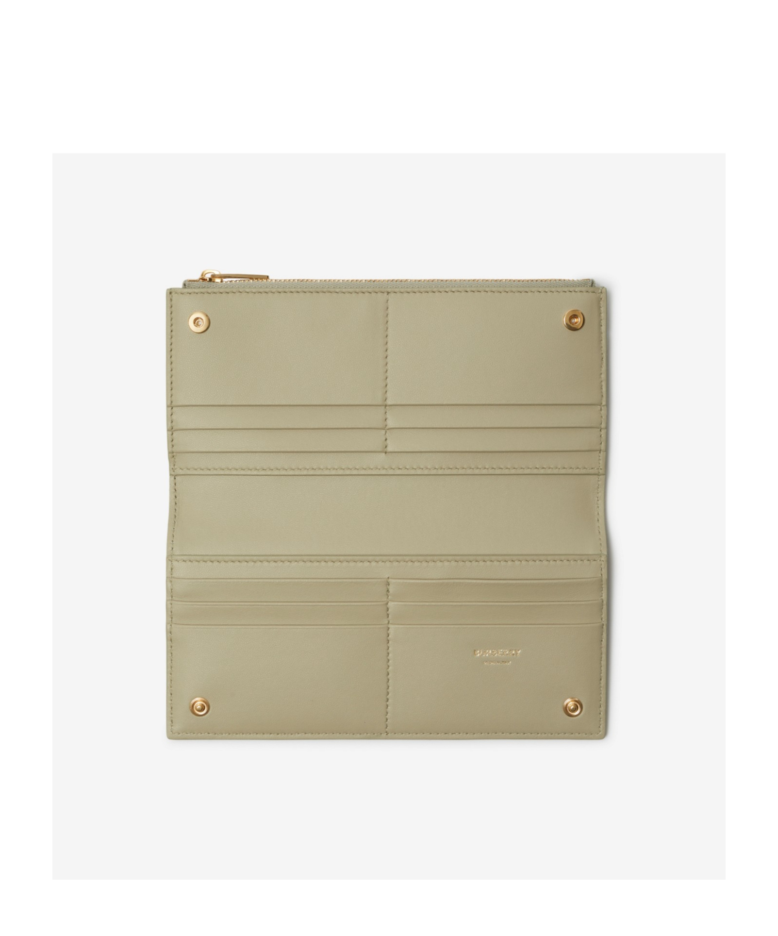 Burberry Large Check Bifold Wallet In Nude