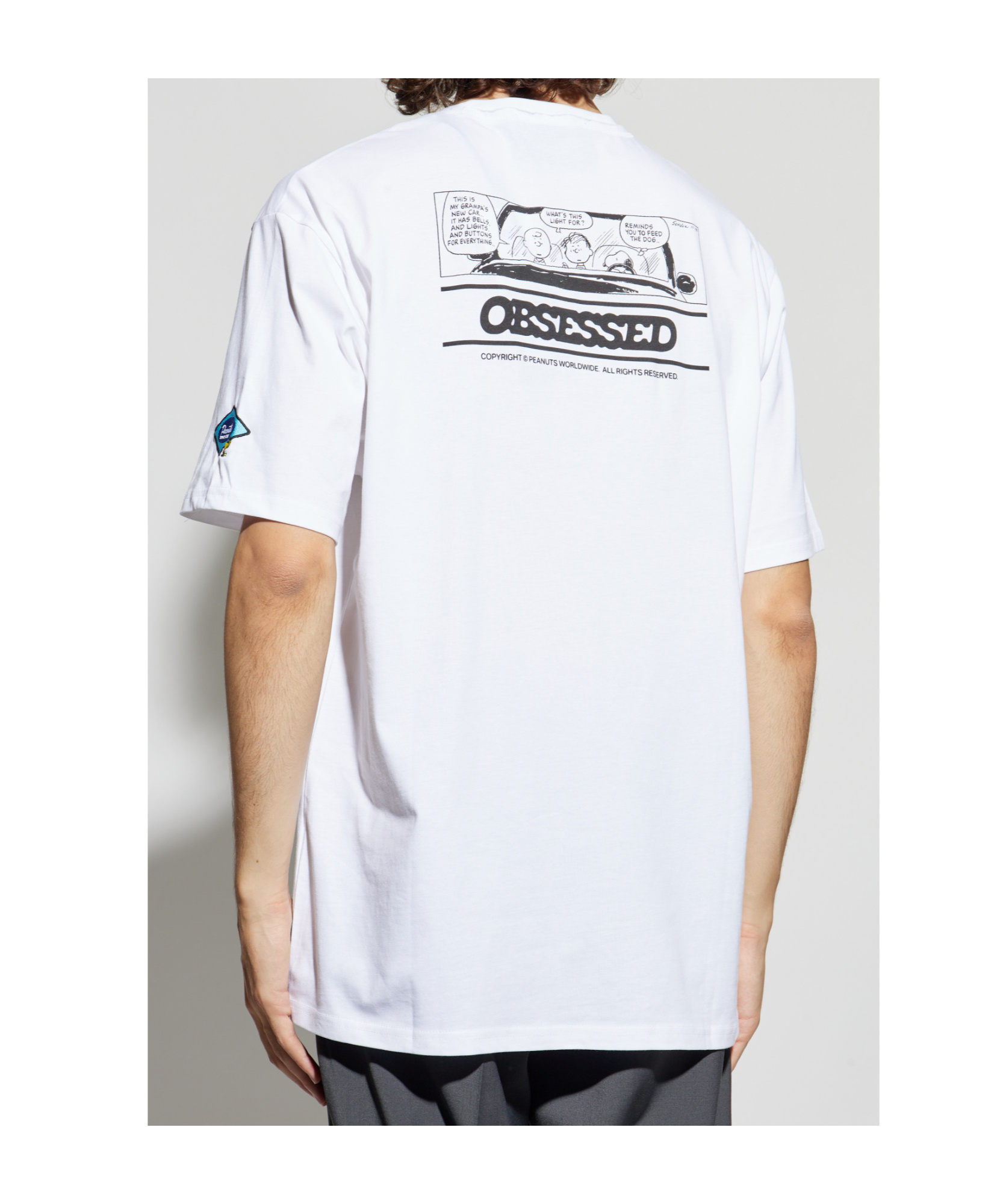 Iceberg Pattern Printed T-shirt In White