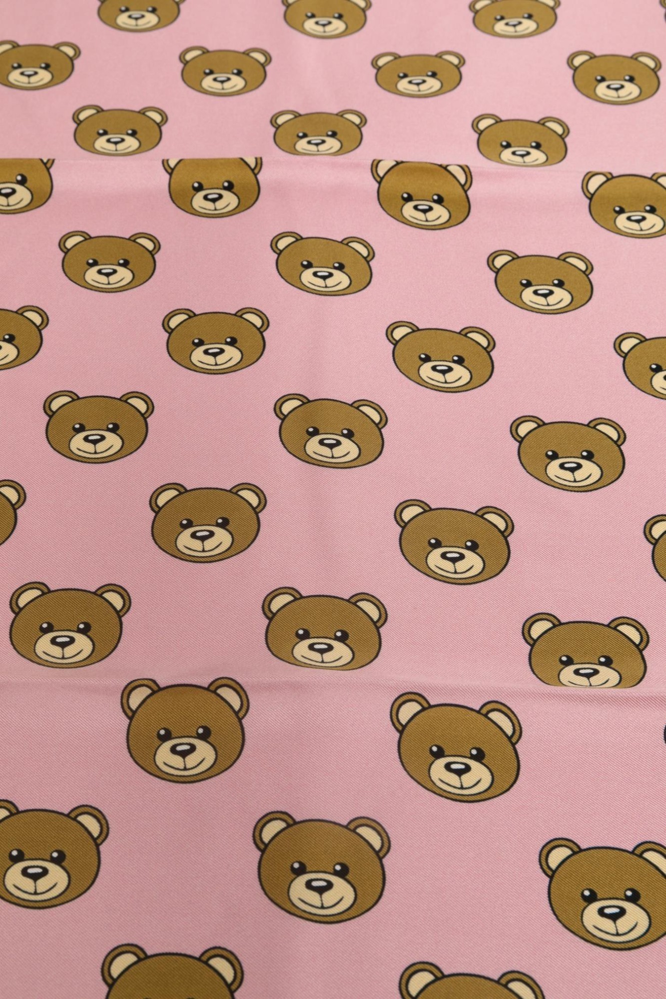 Moschino Pattern Scarf In Pink