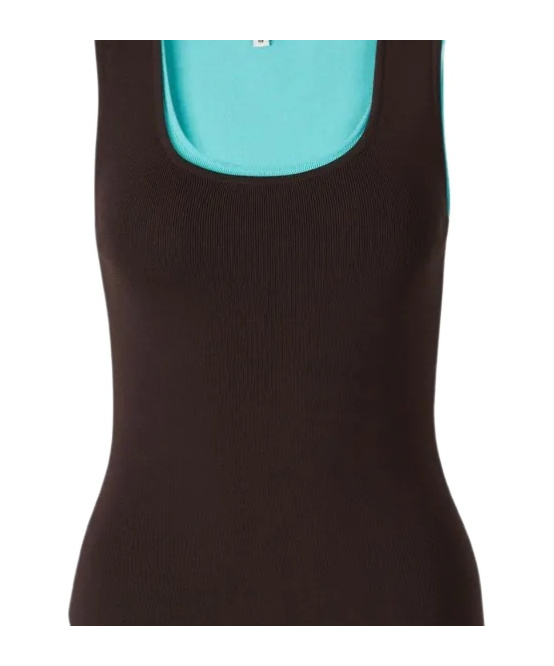 Staud Jersey Tank Top In Black