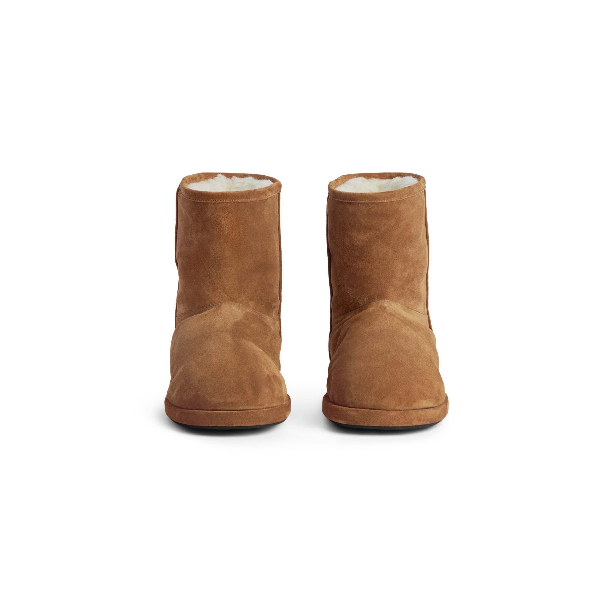 Balenciaga Alaska Soft Booties In Brown