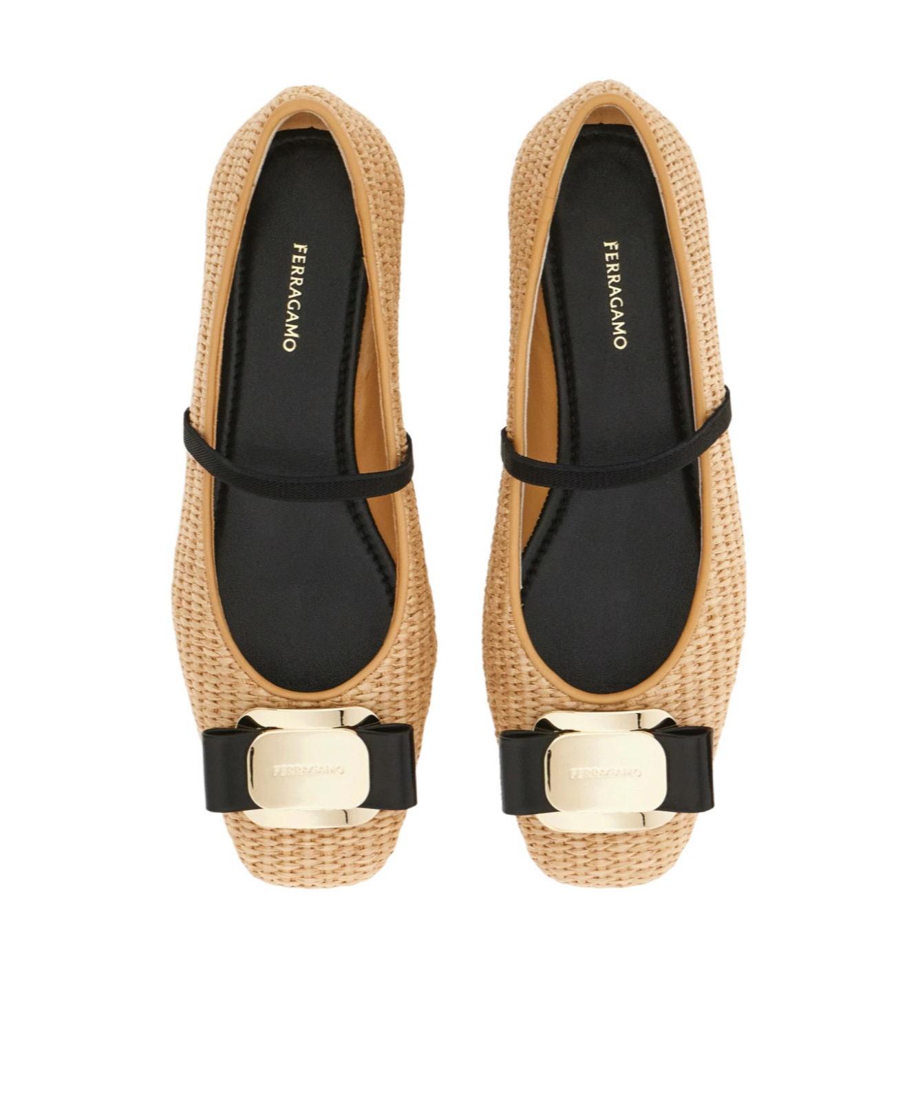 Ferragamo Bow-detailing Ballet Flats