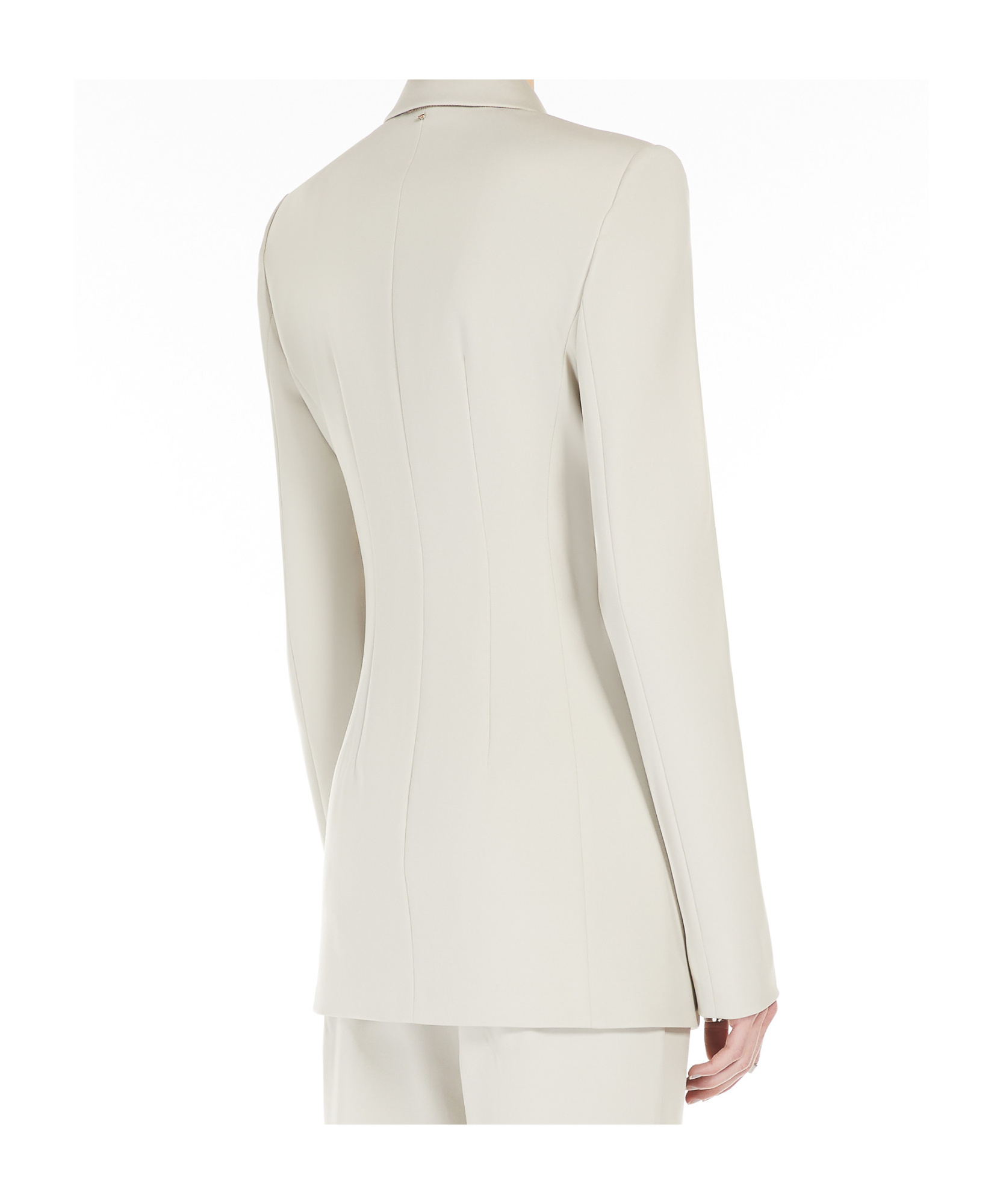 SPORTMAX SCUBA JERSEY BLAZER