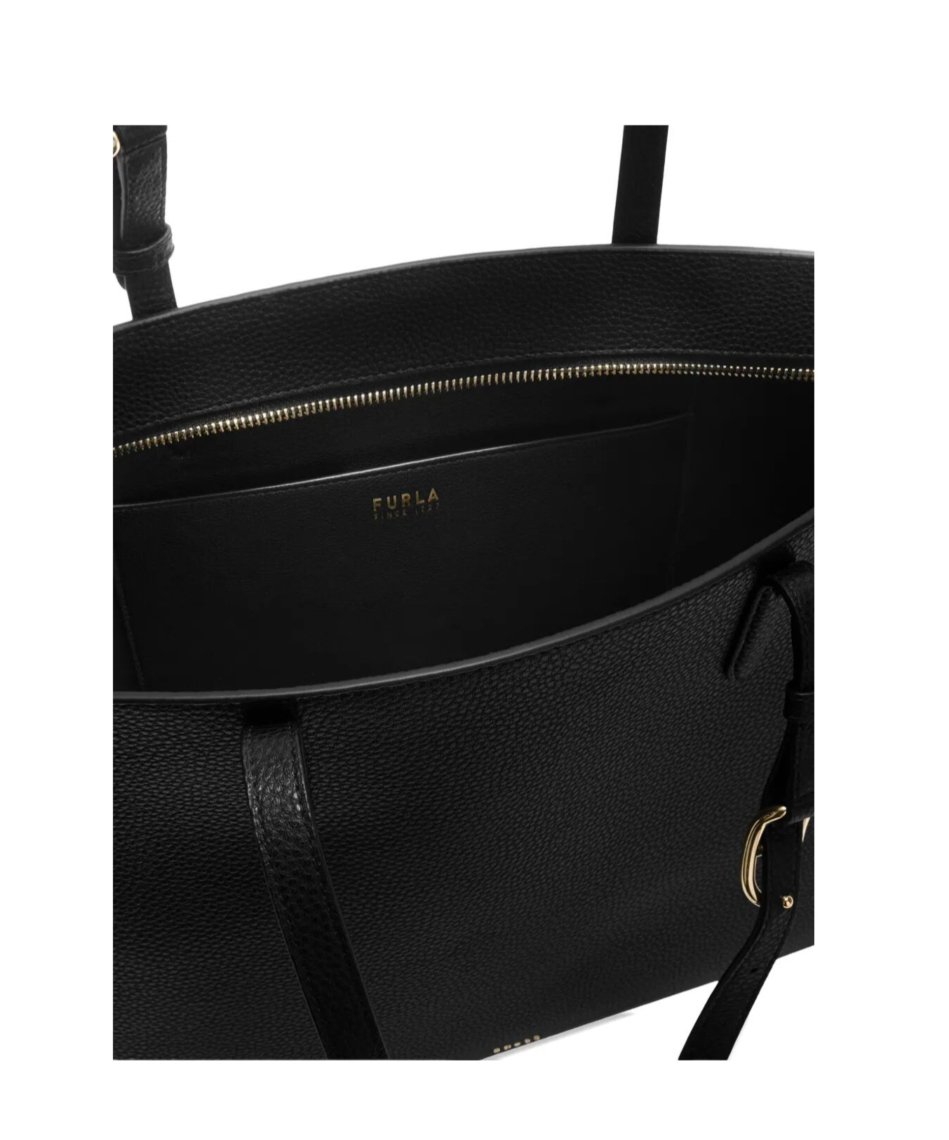 Furla Double-handled Shoulder Bag In Brown