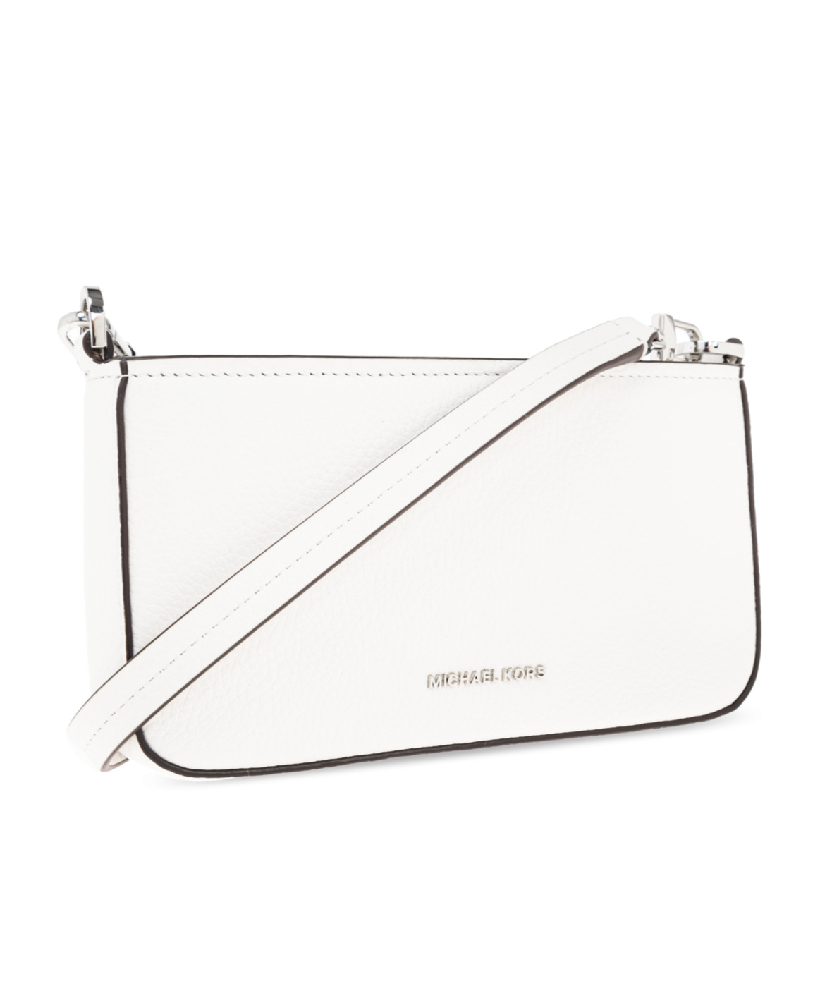 Michael Michael Kors Logo Shoulder Bag In White