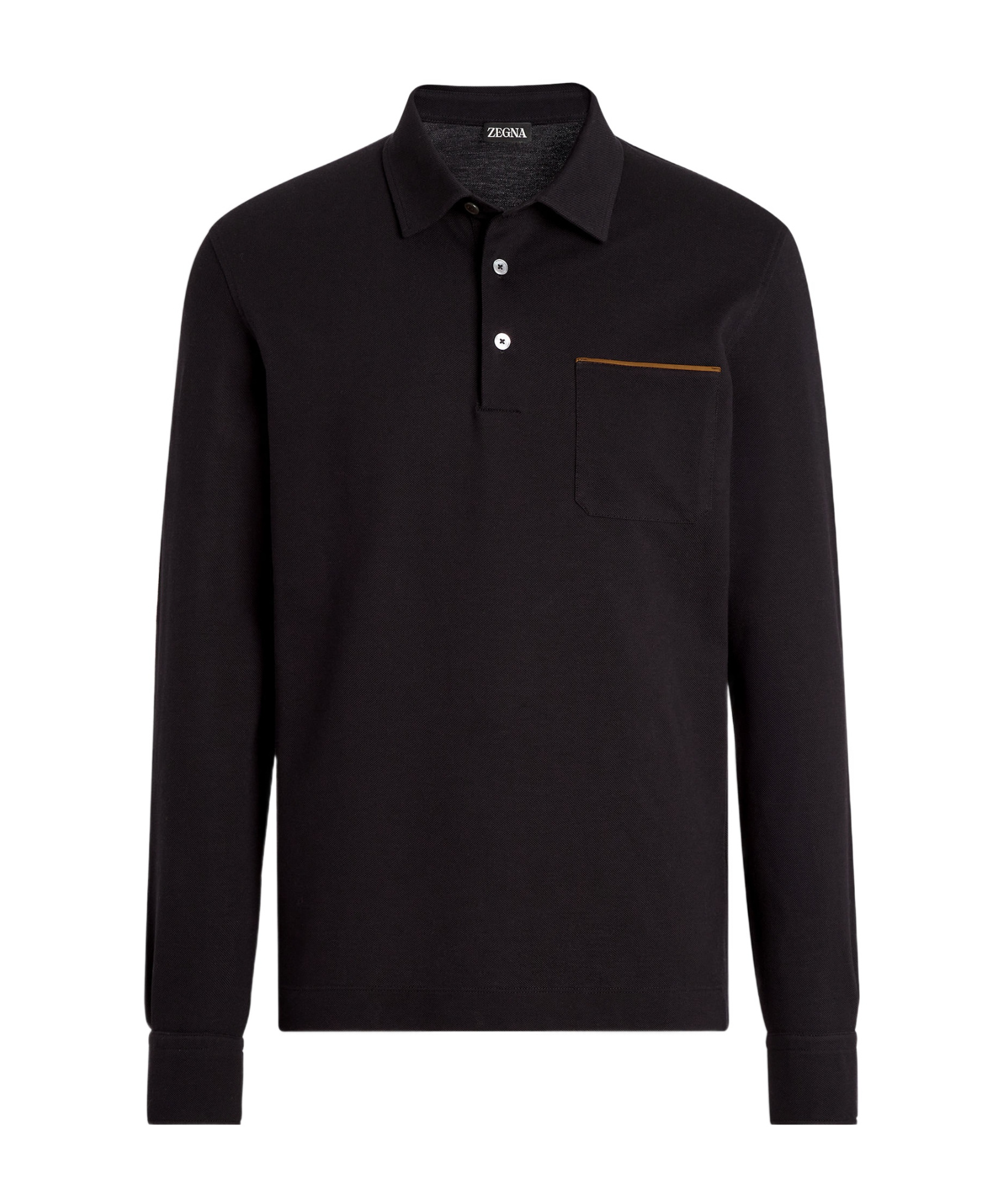 ZEGNA COTTON POLO SHIRT