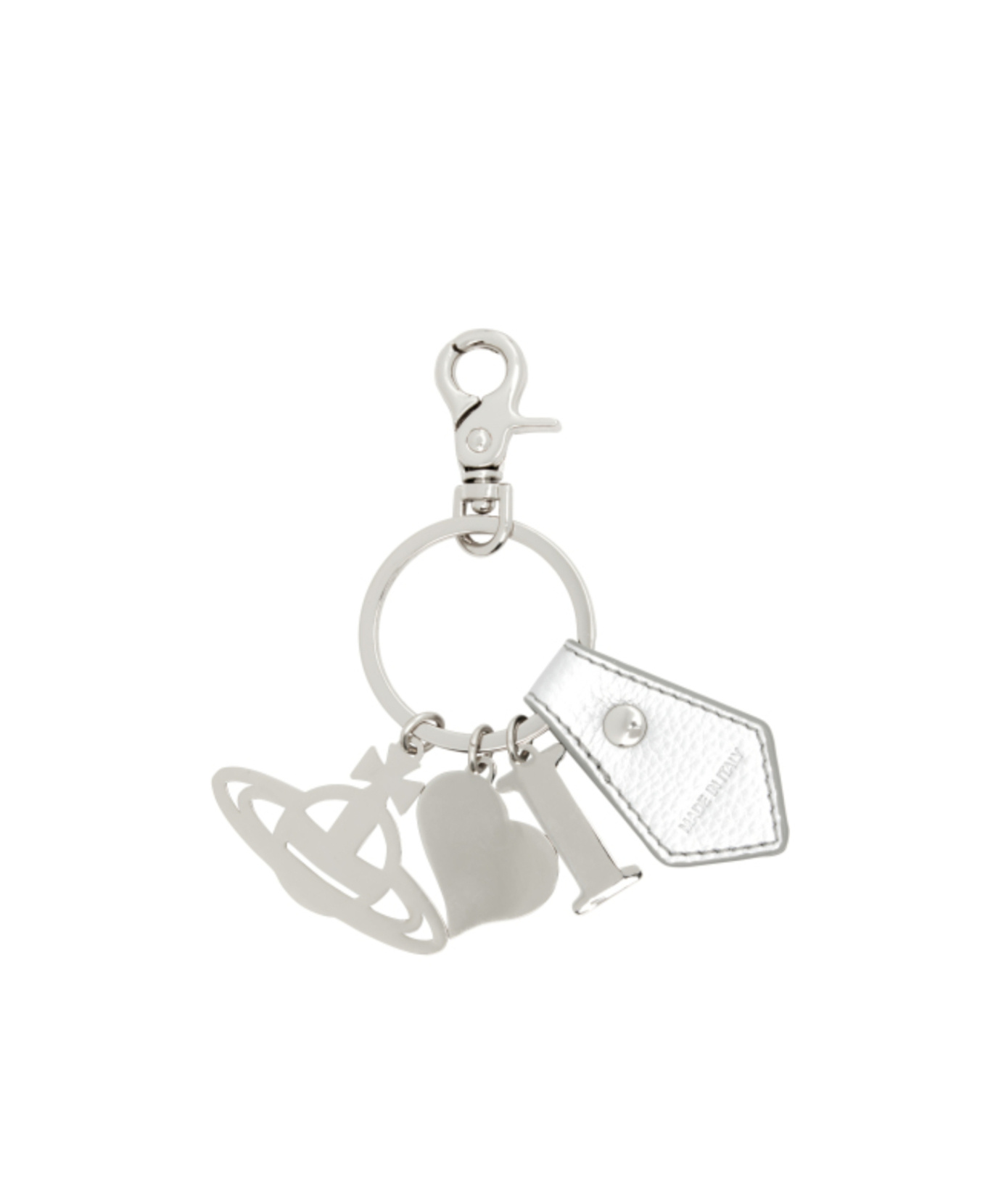 Vivienne Westwood I Love Orb Keychain In Multi