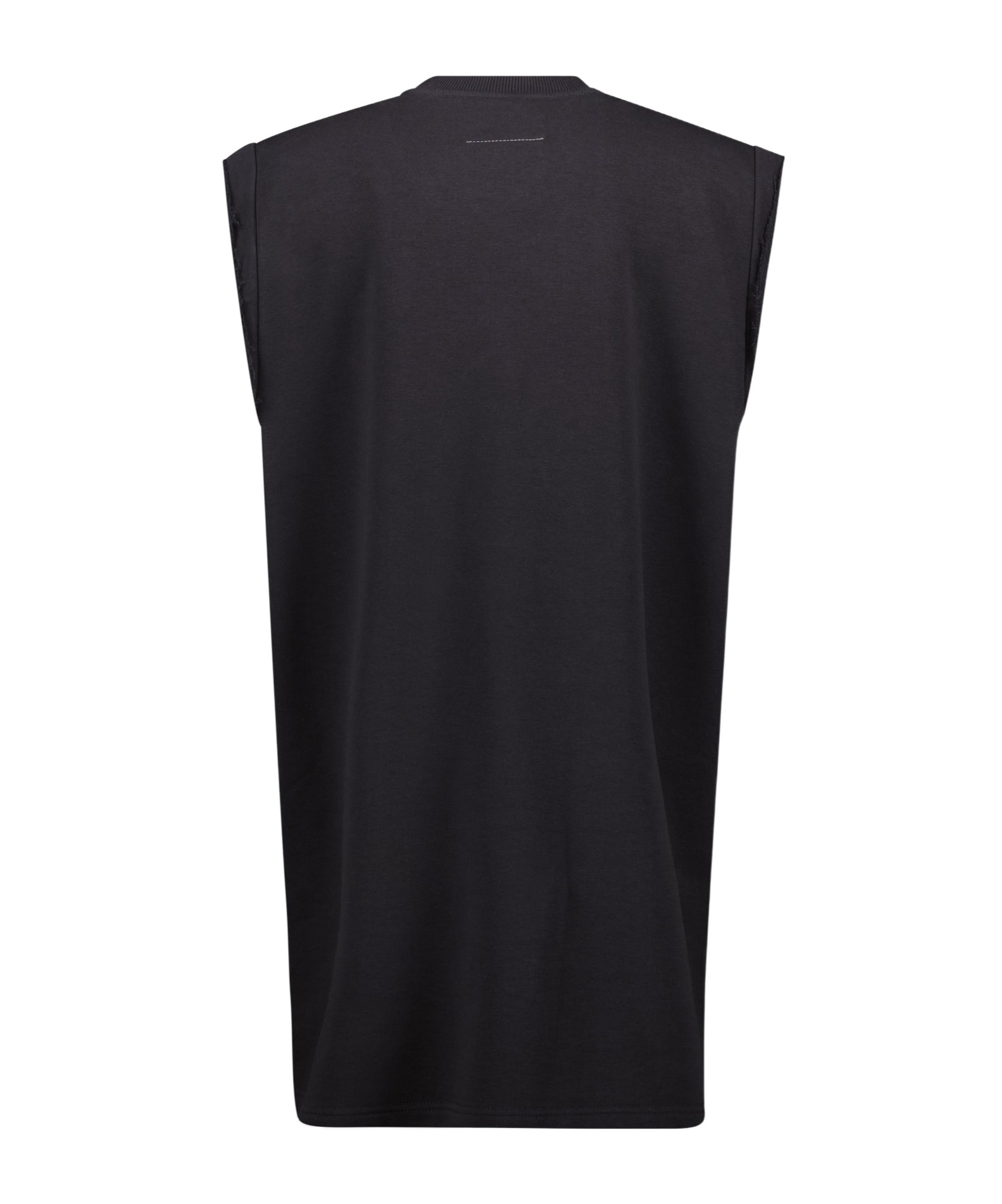 Mm6 Maison Margiela Round-neck Dress In Black