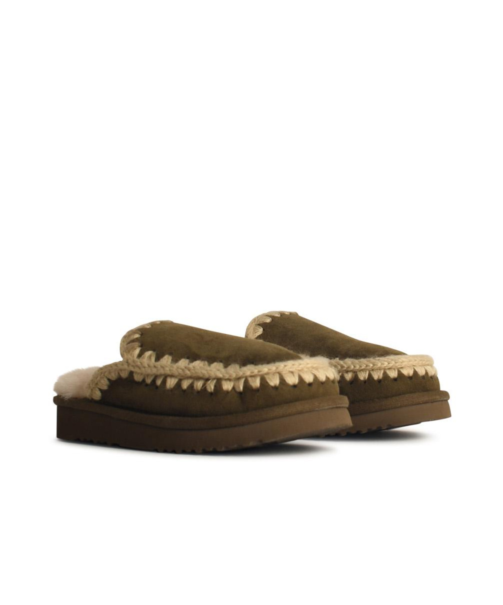 MOU THICK-SOLED MULLER SHOES 