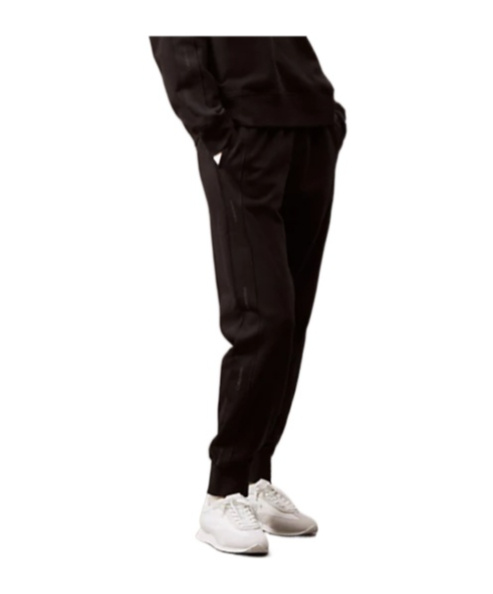 Calvin Klein Fleece Joggers In Black