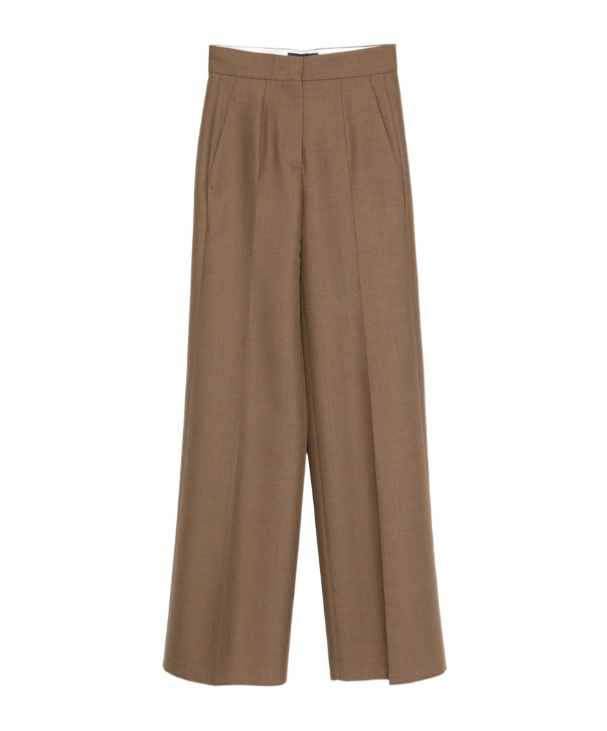The Seafarer Pleated Pants In Brown