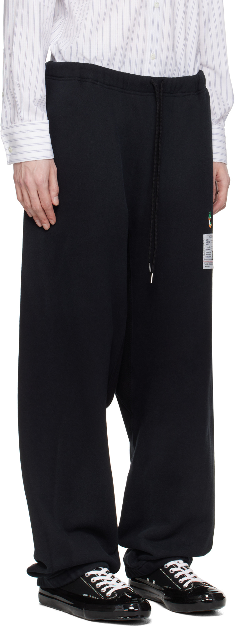 Miharayasuhiro Drawstring Sweatpants In Gold