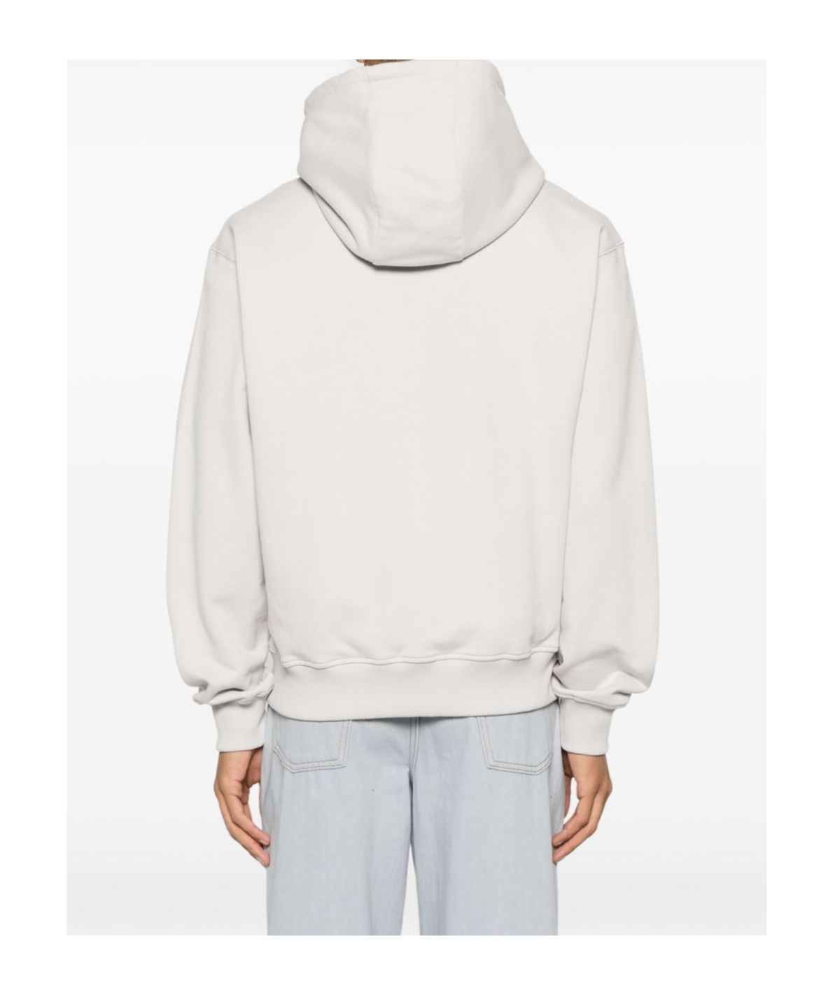 Casablanca Logo-patch Hoodie In White
