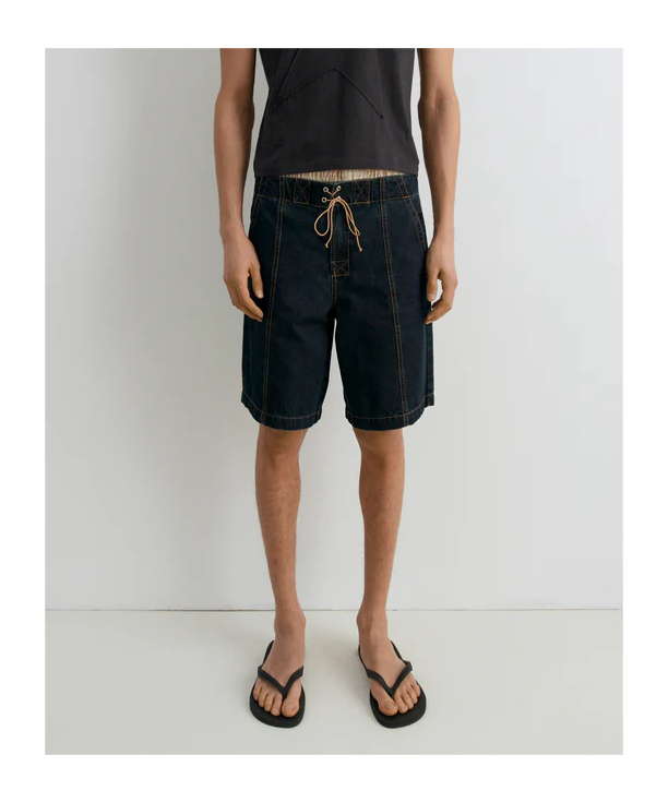 Gimaguas Relaxed Fit Drawstring Shorts In Black
