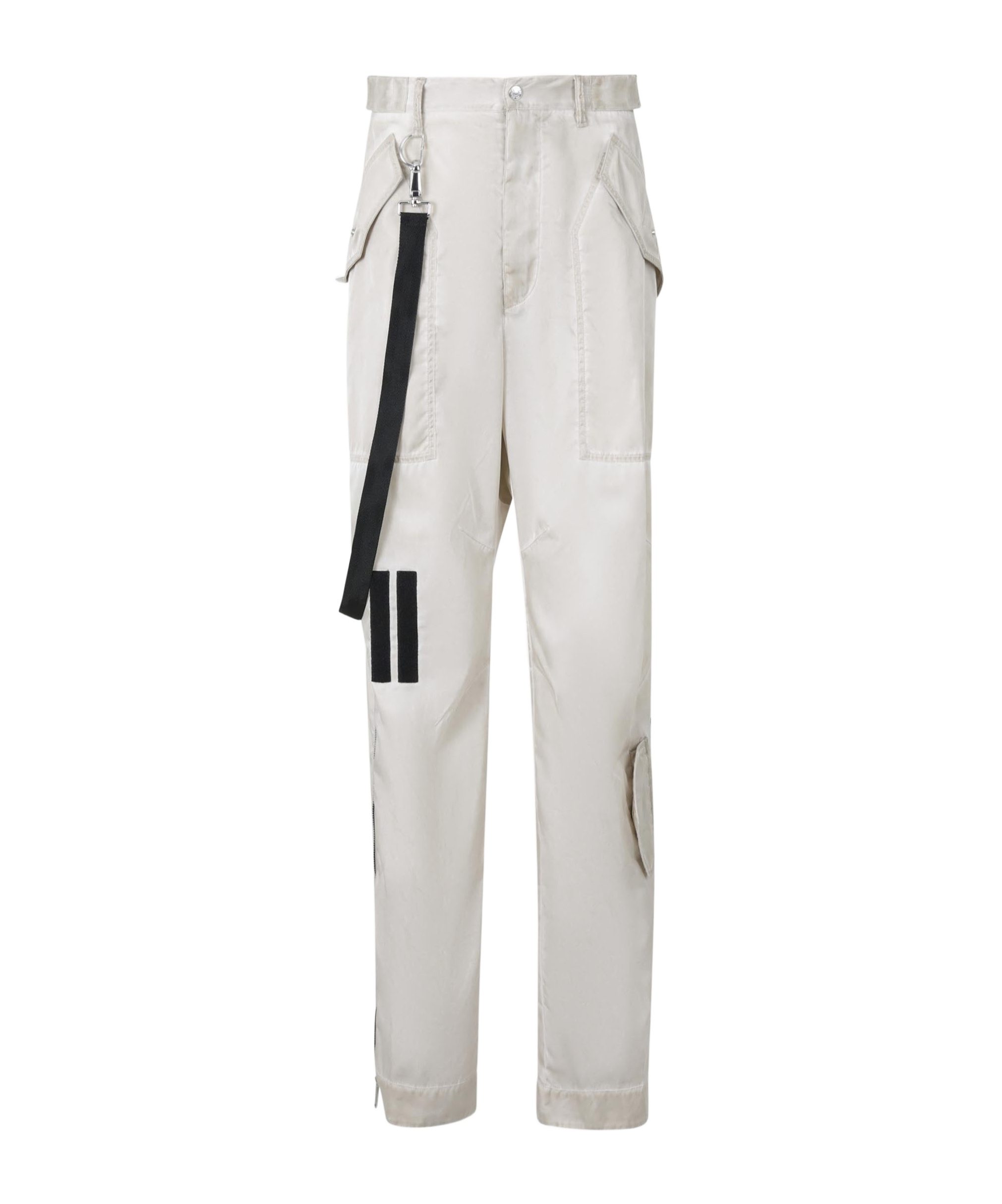 Dsquared2 Belt Loops Slacks In White