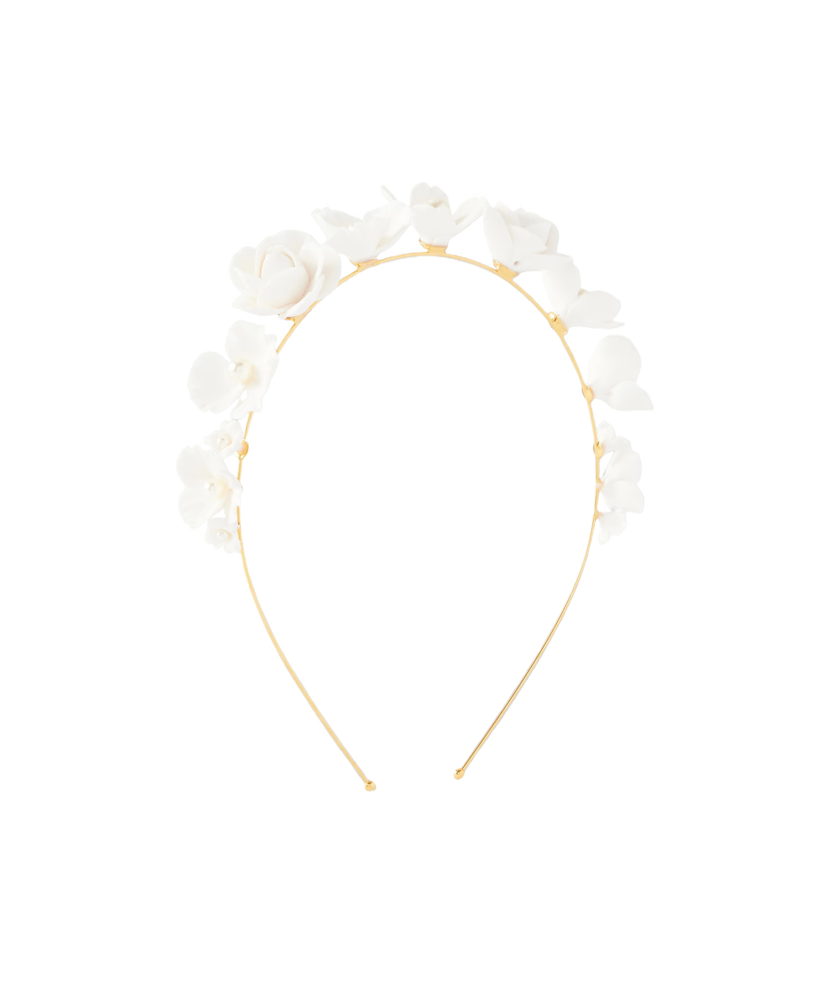 Jennifer Behr Karissa Headband In White
