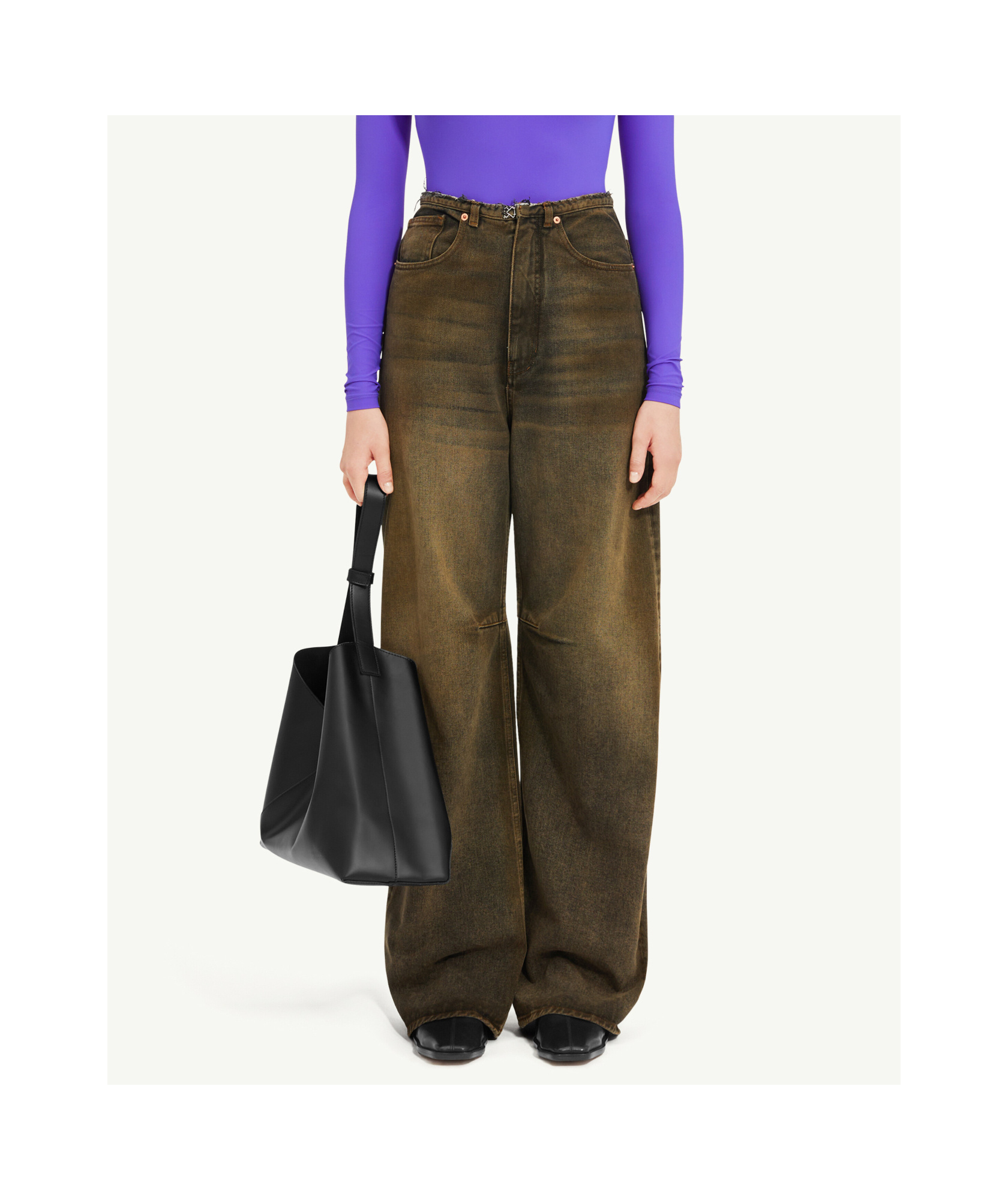 MM6 MAISON MARGIELA 5-POCKET DENIM TROUSERS