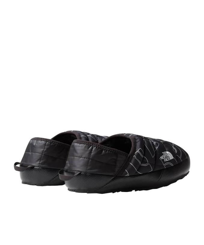 The North Face Thermoball Traction V Quilted Mules In Black
